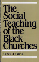 The Social Teaching of the Black Churches Pdf/ePub eBook