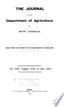 Journal of Agriculture, South Australia PDF Book By N.a