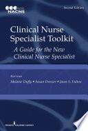 Clinical Nurse Specialist Toolkit  Second Edition