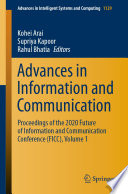 Advances in Information and Communication Proceedings of the 2020 Future of Information and Communication Conference (FICC), Volume 1 /