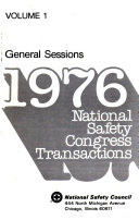 National Safety Congress Transactions