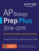 AP Biology Prep Plus 2018-2019