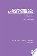Economic and Applied Geology Book