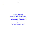 the gosafe book of reference for learner drivers