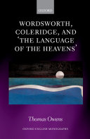 Wordsworth, Coleridge, and 'the language of the heavens' Pdf/ePub eBook