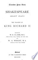 Select Plays  The tragedy of King Richard II