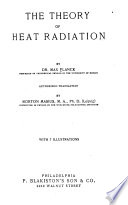 The Theory of Heat Radiation Book