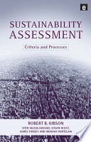 Sustainability Assessment PDF Book By Bob Gibson,Selma Hassan,James Tansey