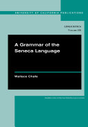 A Grammar of the Seneca Language [Pdf/ePub] eBook