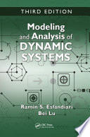 Modeling and Analysis of Dynamic Systems Book