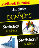 Statistics I & II For Dummies 2 eBook Bundle