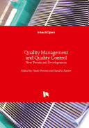 Quality Management and Quality Control Book
