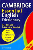 Cambridge Essential English Dictionary, Skills for Life