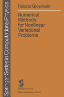 Numerical Methods for Nonlinear Variational Problems Book