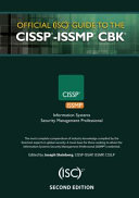 Official (ISC)2® Guide to the CISSP®-ISSMP® CBK®, Second Edition