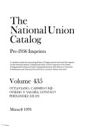 The National Union Catalog, Pre-1956 Imprints