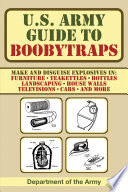 U S  Army Guide to Boobytraps Book