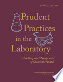 Prudent Practices in the Laboratory Book
