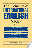 The Elements of International English Style Book