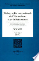 Bibliographie Internationale De L Humanisme Et De La Renaissance 