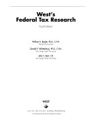 West s Federal Tax Research