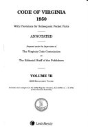 Code of Virginia, 1950 by Virginia PDF
