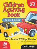 Children Activity Book Trace and Colour For Ages 3-6