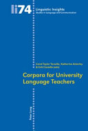 Corpora for University Language Teachers