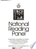 Teaching Children to Read   an Evidence based Assessment of the Scientific Research Literature on Reading and Its Implications for Reading Instruction   Reports of the Subgroups