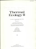 Thermal Ecology II