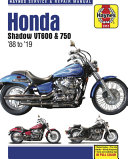 Honda Shadow Vt600 & 750