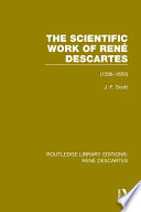 The Scientific Work of René Descartes