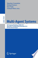 Multi Agent Systems Book