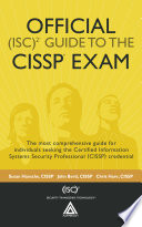 Official  ISC 2 Guide to the CISSP Exam Book