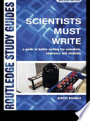 Scientists Must Write Book