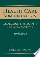 Health Care Administration Book