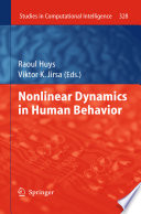 Nonlinear Dynamics in Human Behavior Book