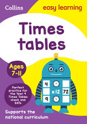 Times Tables Ages 7 11  Ideal for Home Learning  Collins Easy Learning KS2 