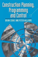 Construction Planning  Programming and Control