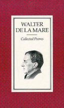 Walter De La Mare Books, Walter De La Mare poetry book