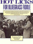 Hot Licks for Bluegrass Fiddle