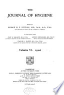 The Journal of Hygiene Book
