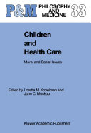 Children and Health Care Pdf/ePub eBook