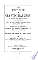 The Text Book of Cryptic Masonry