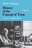 History of the Concept of Time Book