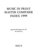 Music in Print Master Composer Index