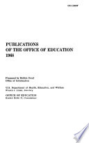 Publications of the Office of Education