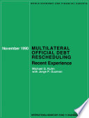 Multilateral Official Debt Rescheduling