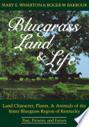 Bluegrass Land and Life Book PDF