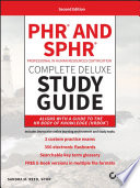 PHR and SPHR Professional in Human Resources Certification Complete Deluxe Study Guide Book